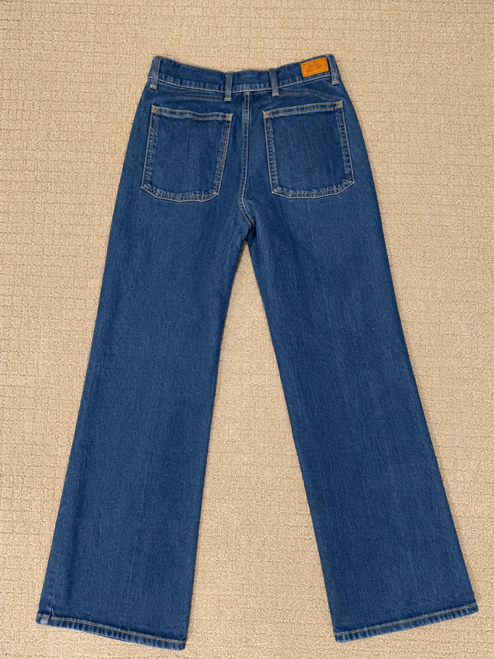 Polo by Ralph Lauren Dark Blue Wide-Leg Jeans - Picture 2 of 6